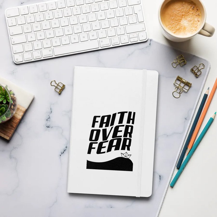 ' FAITH OVER FEAR' Note book product image (8)