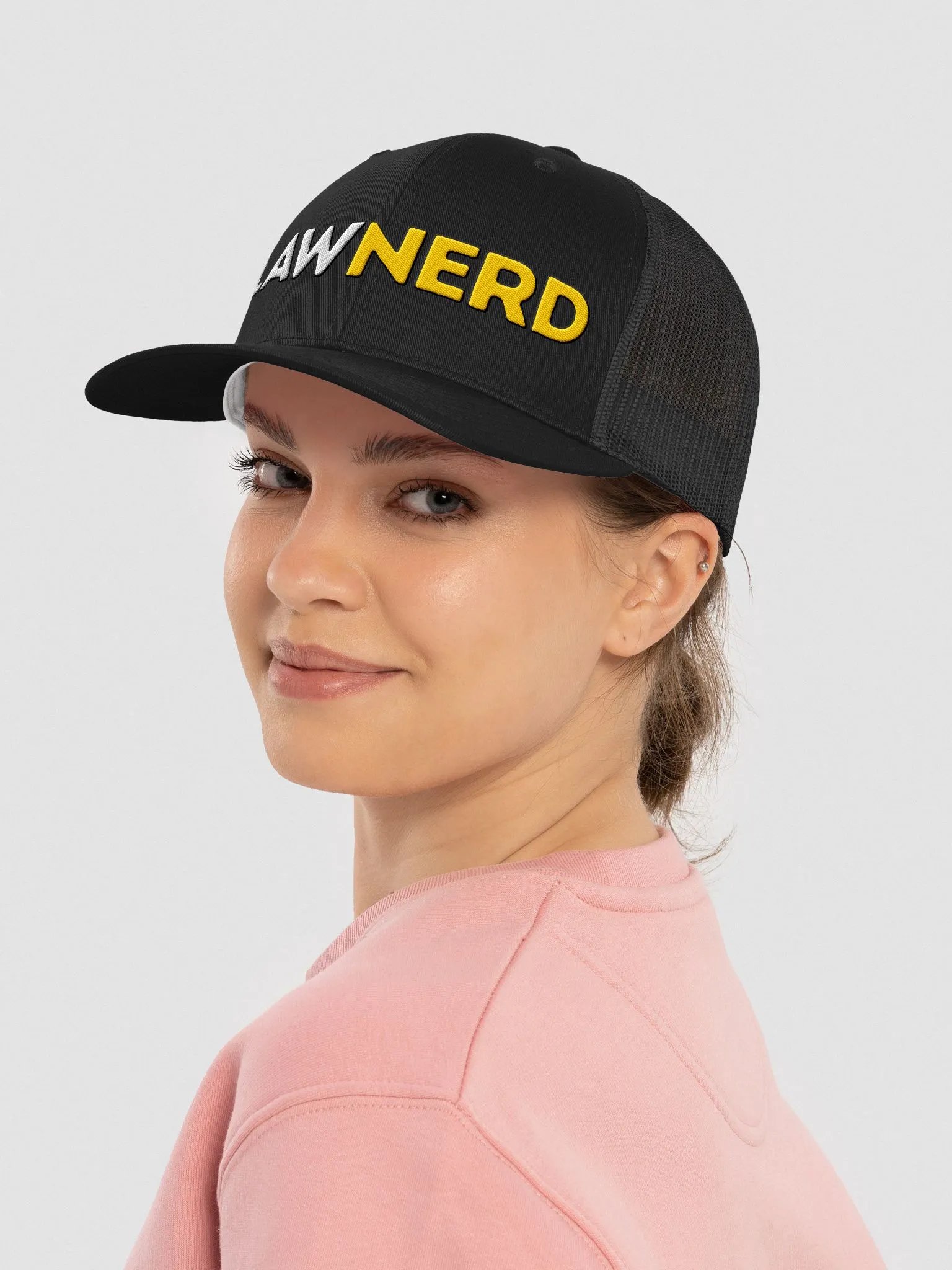 Law Nerd Trucker Hat product image (4)