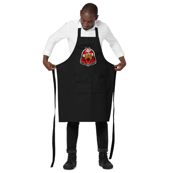 Evil Hairless Monkey Apron product image (2)