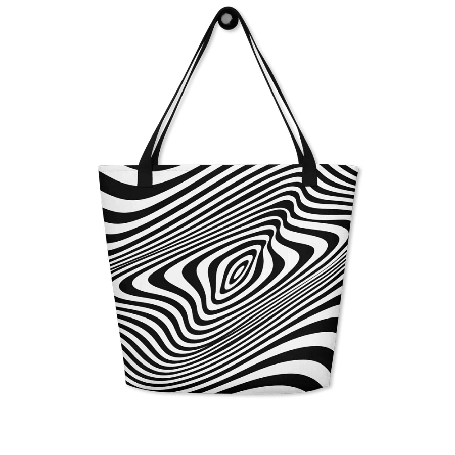 optic illusion Large Tote Bag for elegant ladies moms daughters friends product image (4)