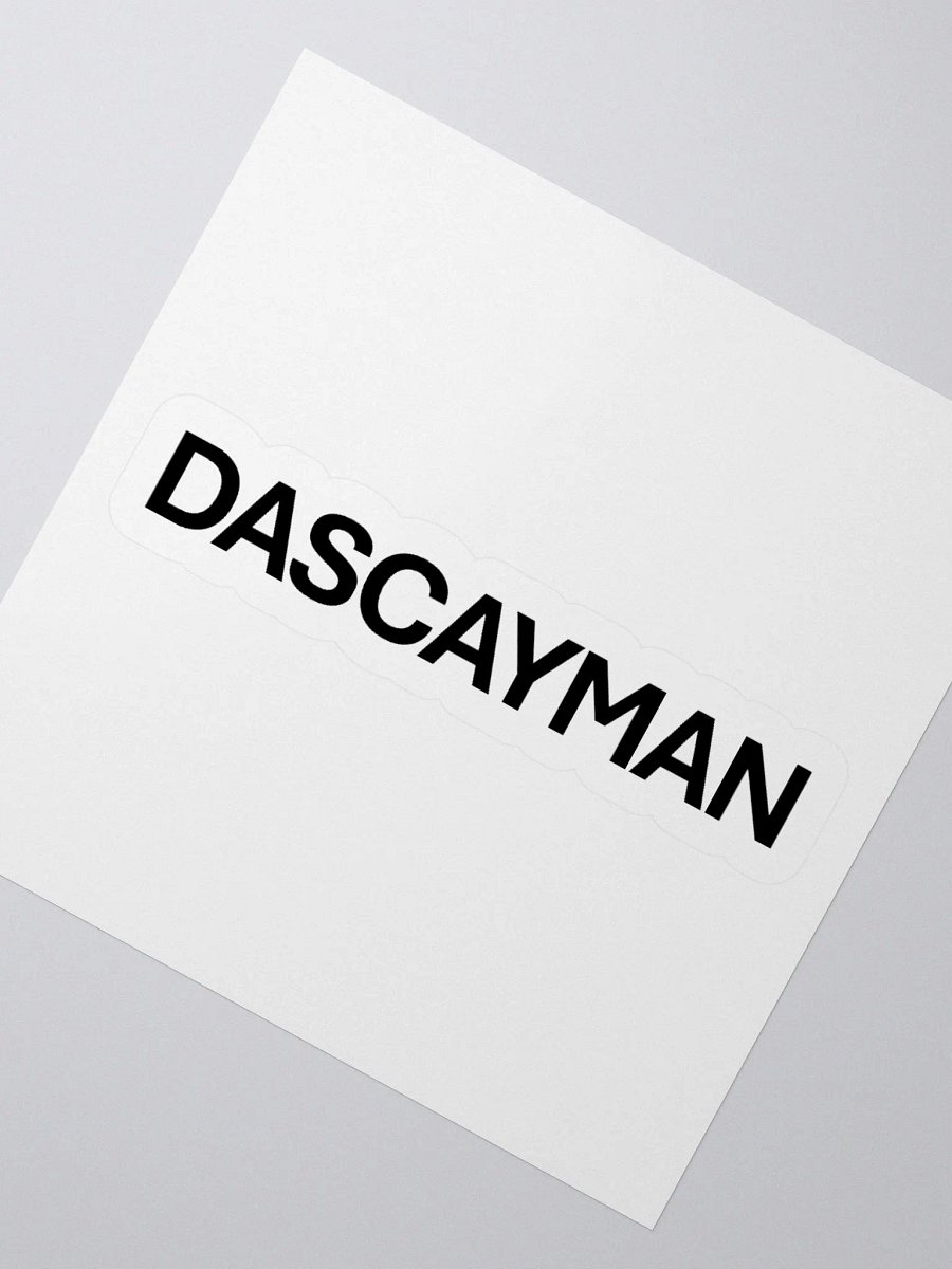 DasCayman Sticker product image (2)