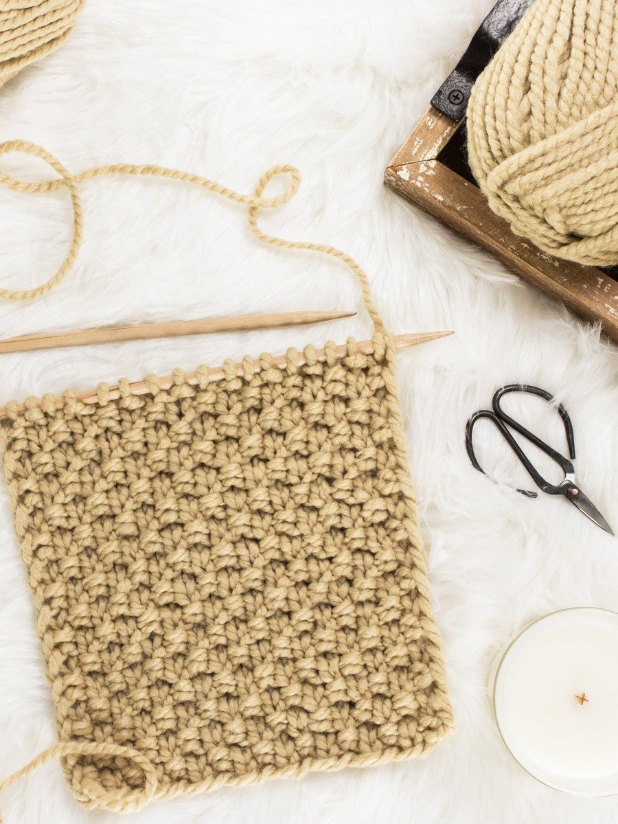 Easy Scarf Knitting Pattern - Toasty product image (2)