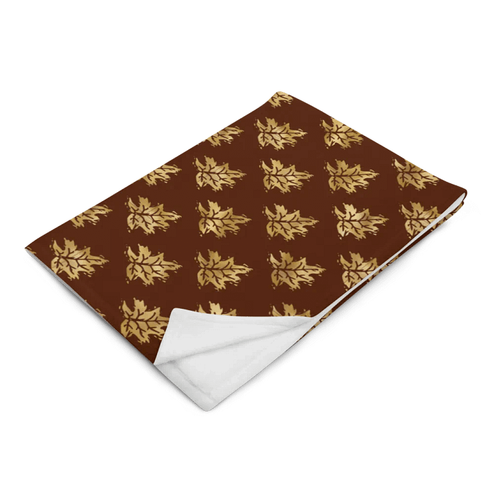 Golden Leaves Blanket product image (2)