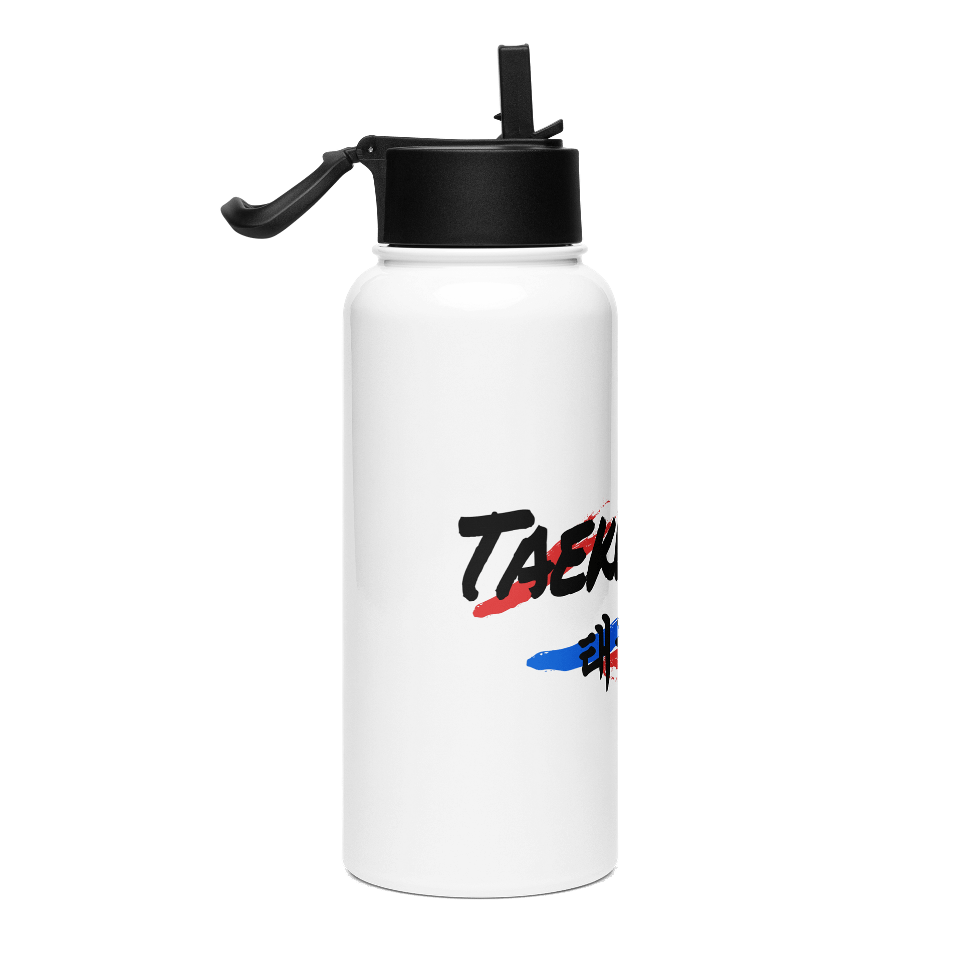 Taekwondo Red & Blue Stainless Steel Water Bottle product image (4)