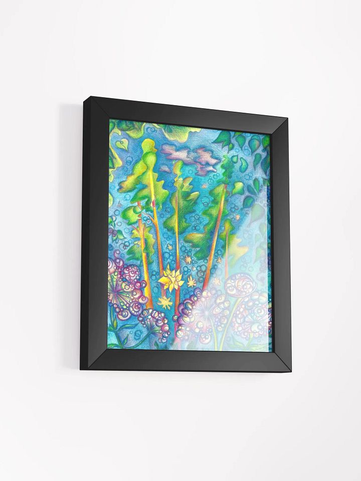 Vibrant Ayous Wood Framed Matte Poster product image (4)