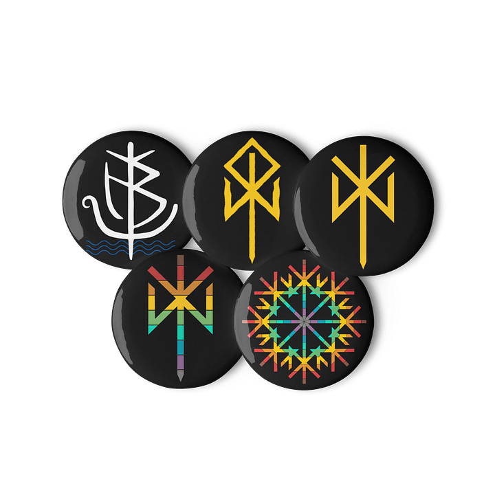 RUNES OF VANDERHEIM BADGE SET product image (2)
