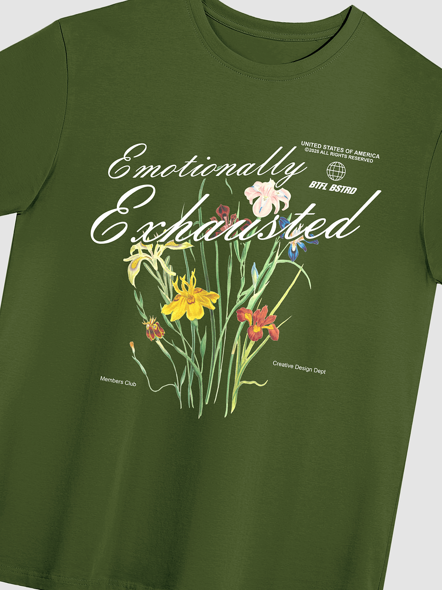 Emotionally Exhausted Floral - Tee product image (4)
