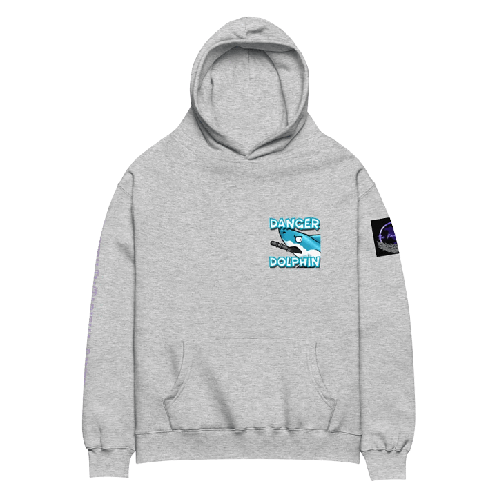 Danger Dolphin Unisex Oversized Hoodie product image (22)