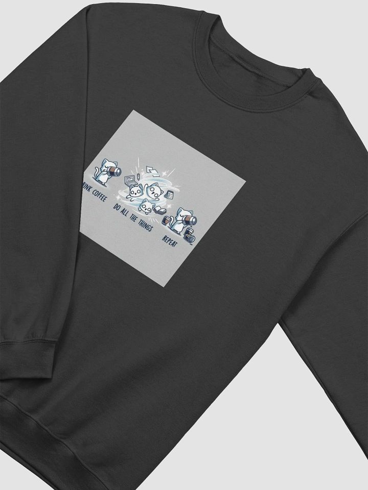 Coffee Cat Chaos Crewneck product image (15)