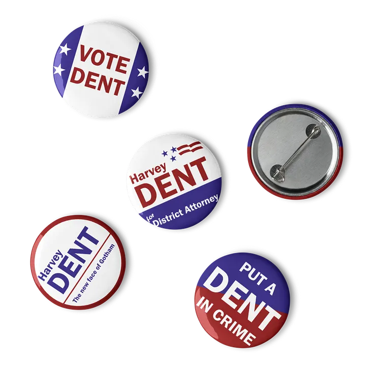 Harvey Dent Political Buttons product image (2)