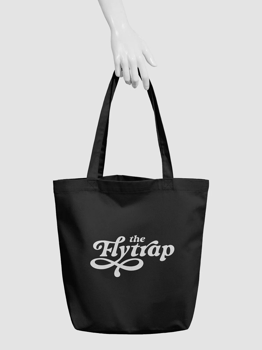 Flytrap black tote bag product image (3)