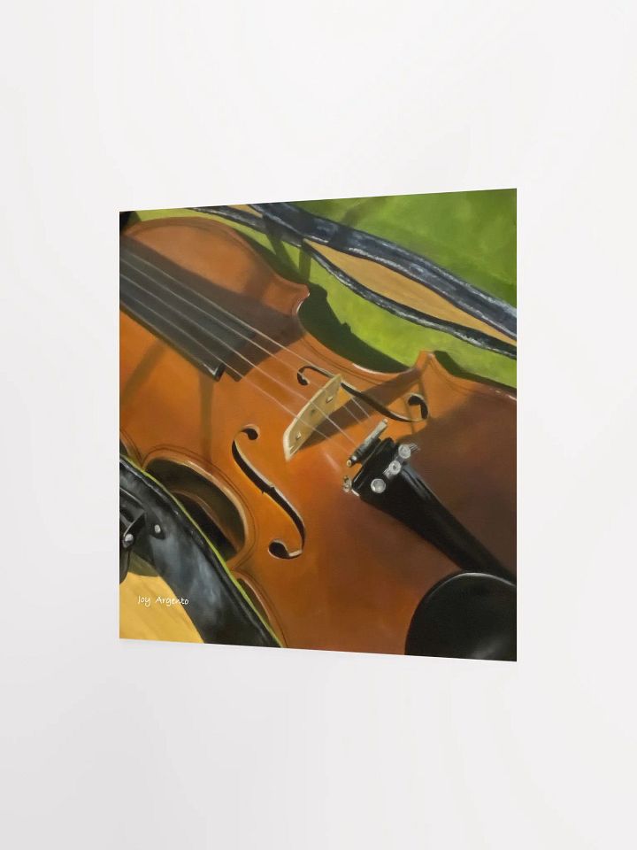 Violin in the Sun Print product image (2)