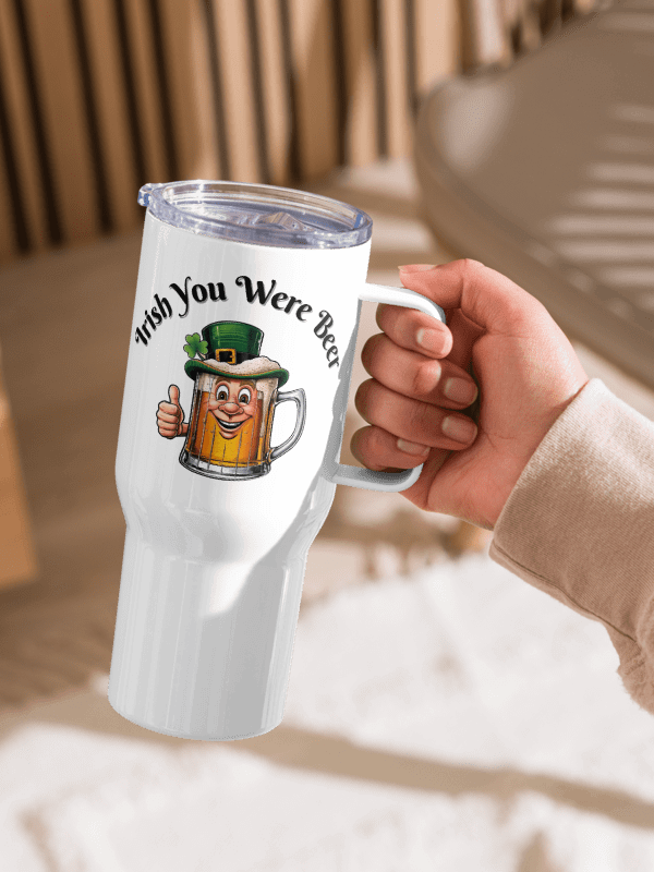 Irish You Were Beer Travel Mug product image (1)