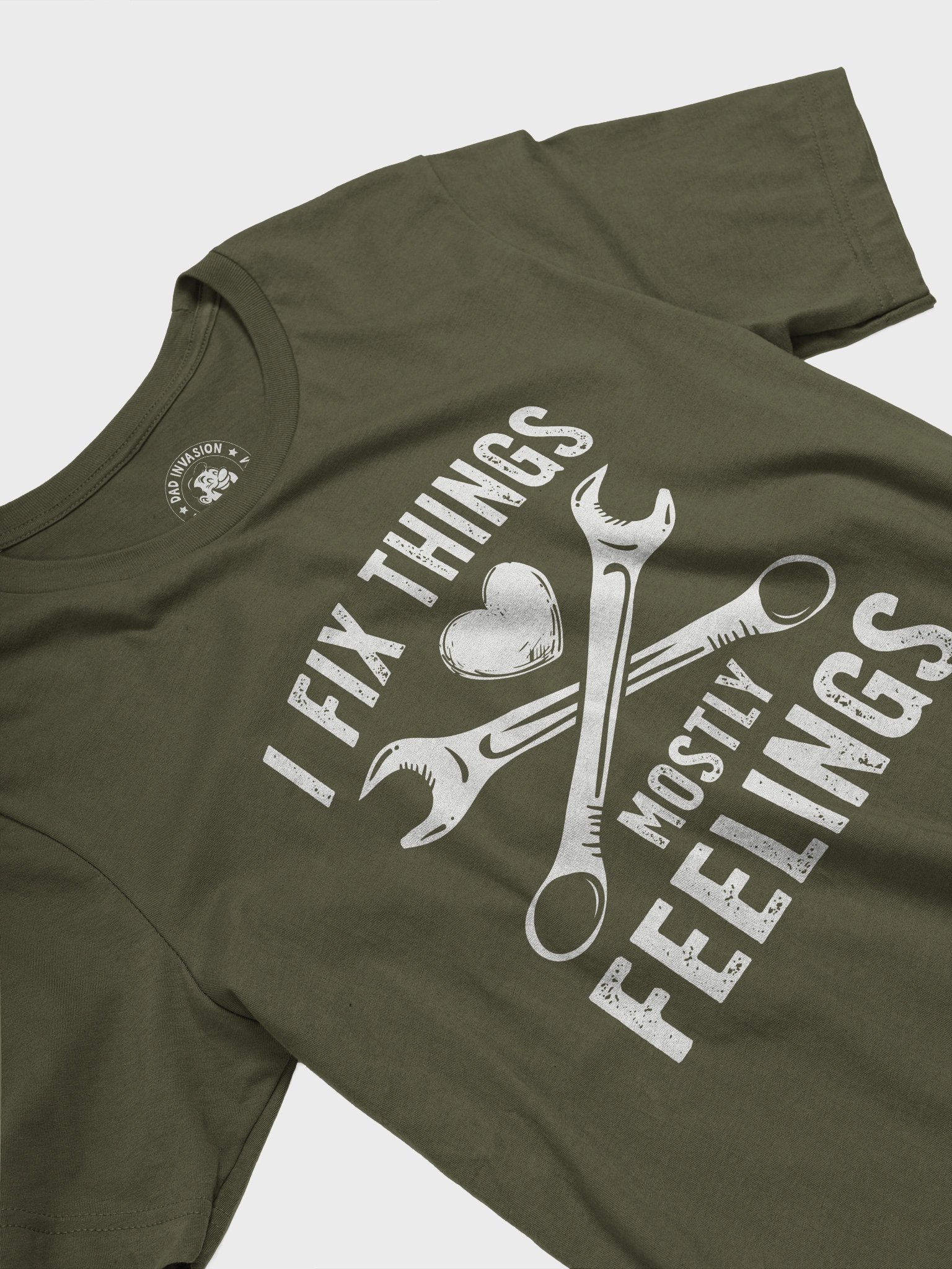 I Fix Things… Mostly Feelings – Funny Dad Shirt | DIY Dad Gift Tee product image (2)
