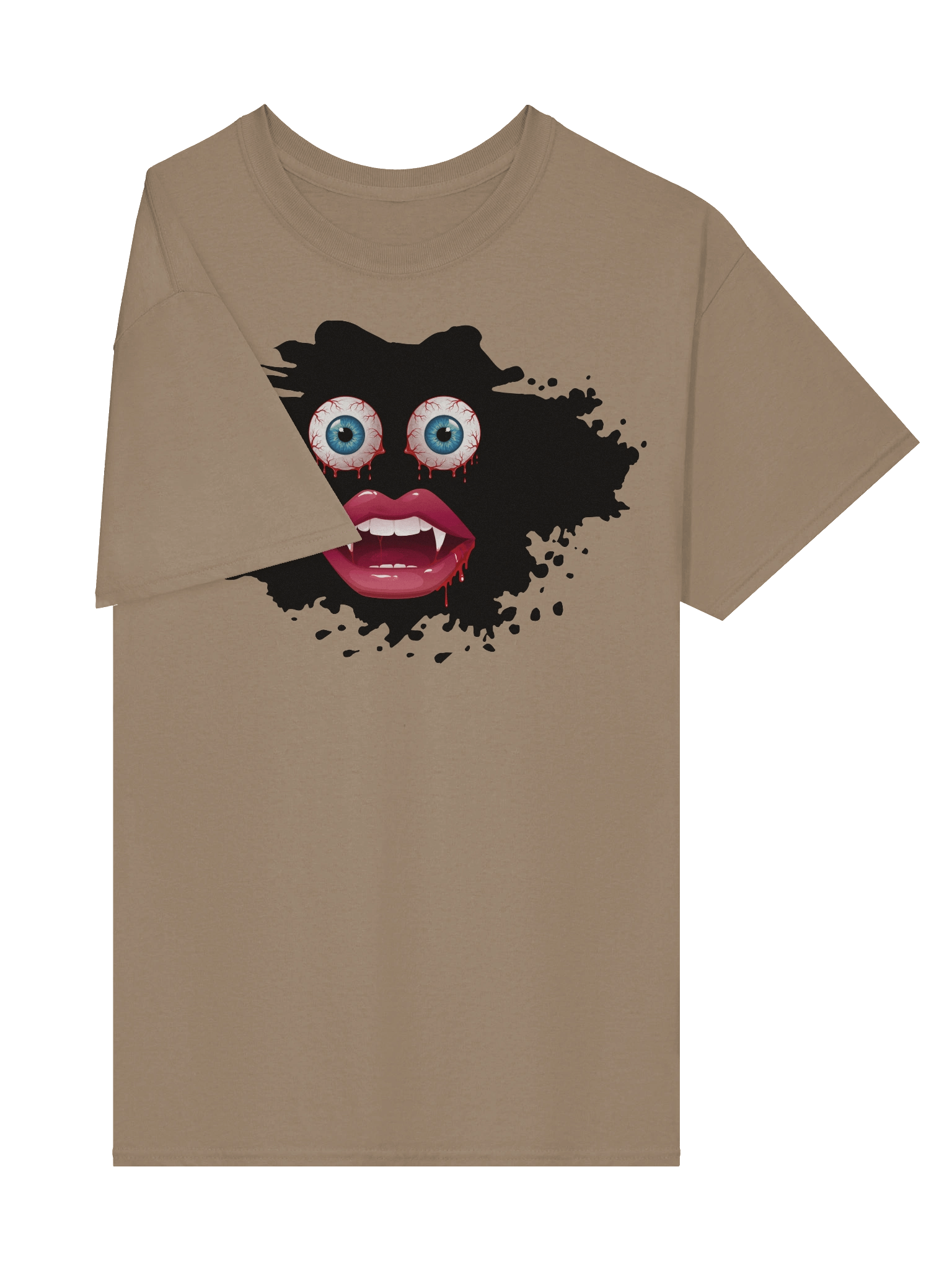 Vampy Vibes Dripping Eyes T-Shirt product image (16)