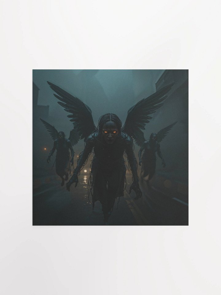 Descent of the Burning Seraphs Matte Poster product image (1)