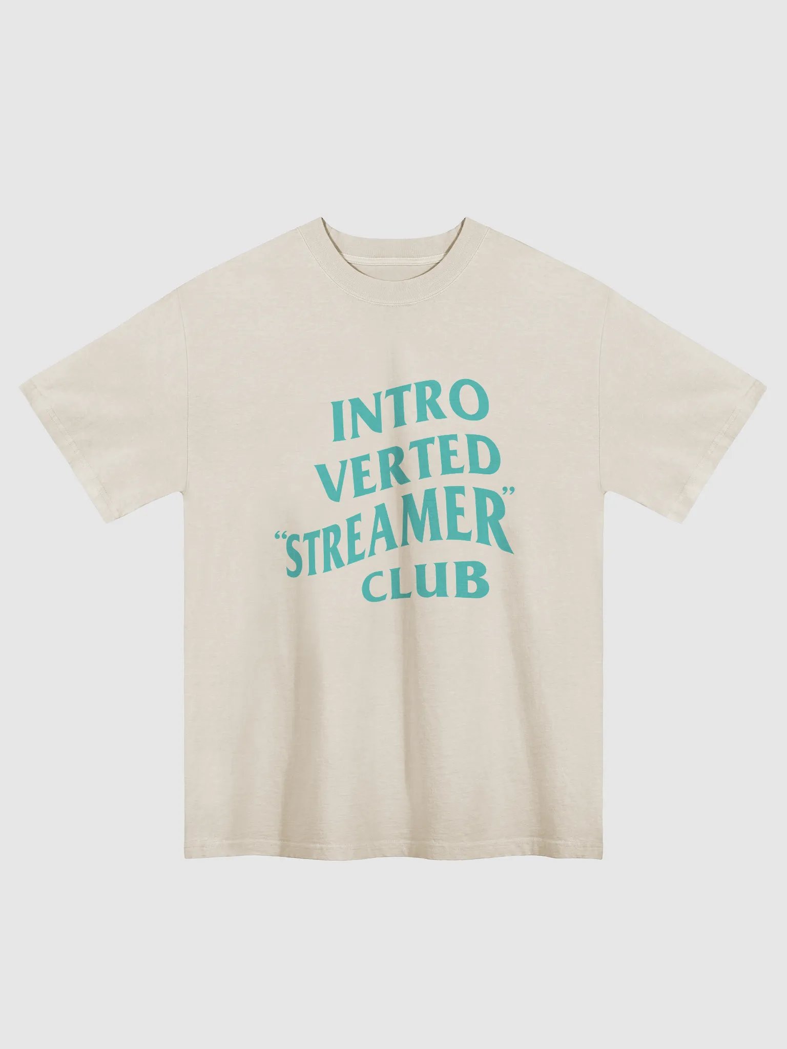 Introverted Streamer Club "Gunra Ed." Oversized Tee product image (21)
