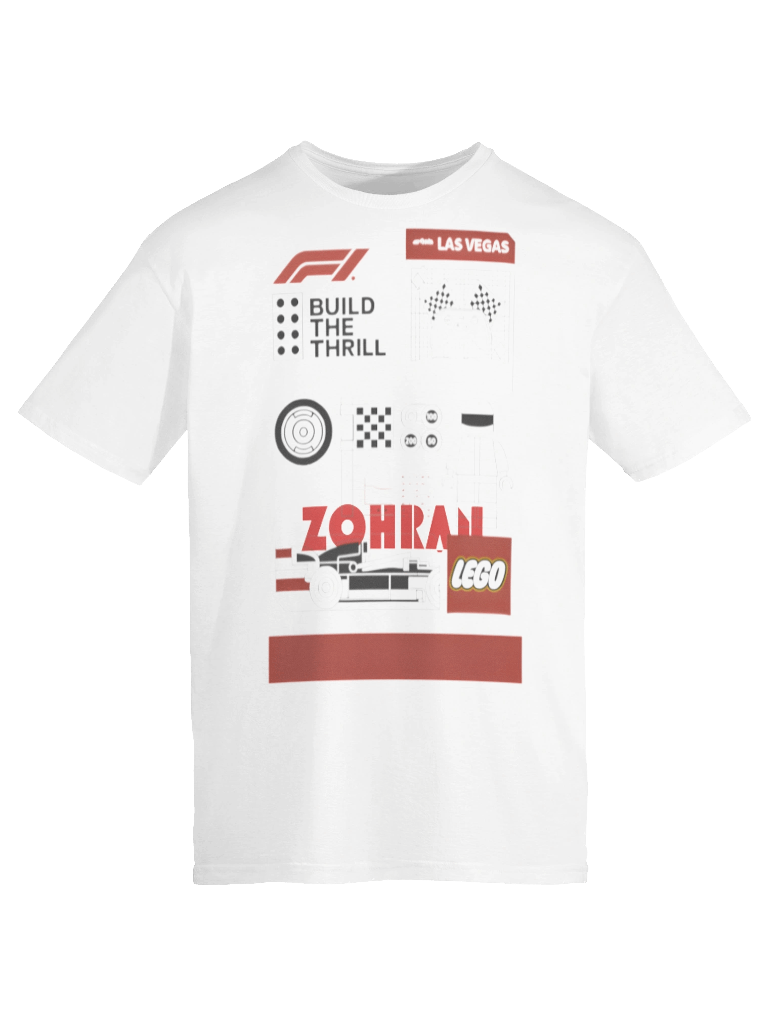 Build The Thrill Las Vegas LEGO T-Shirt product image (6)