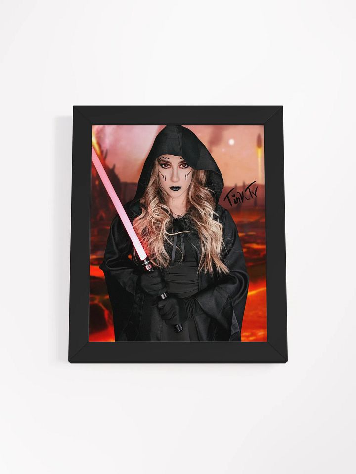 Signed Sith Lord Cosplay Framed Print (Limited Time) product image (1)