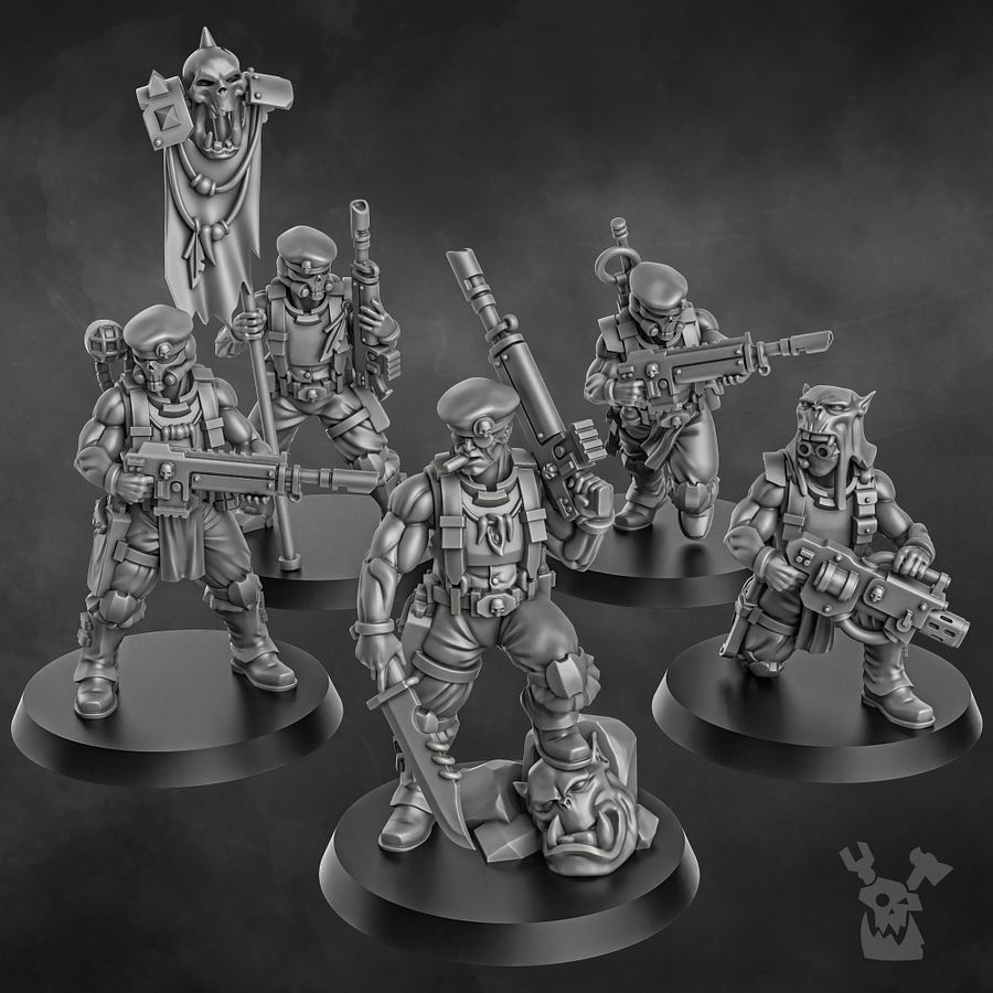 The Ork Slayers Squad (build kit) product image (2)
