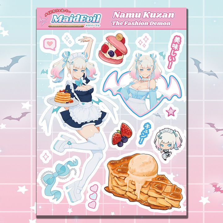 MaidEvil Stickersheets product image (2)