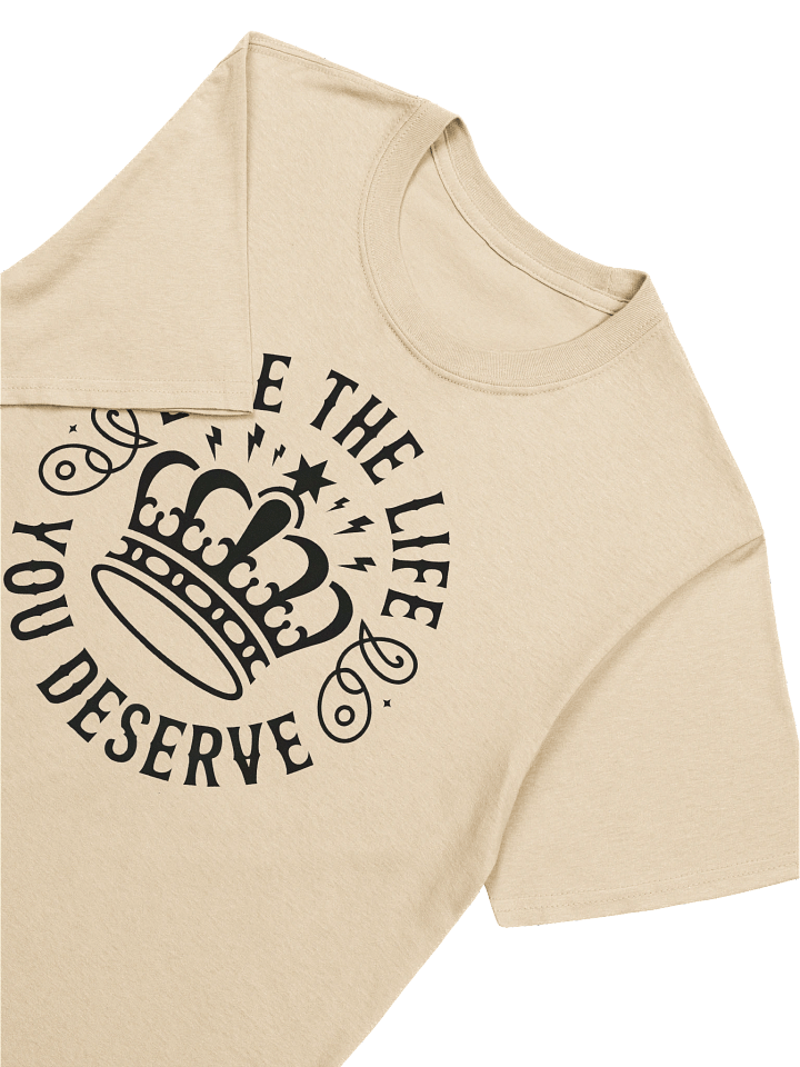 LIVE THE LIFE YOU DESERVE Graphic T-Shirt Onyx product image (6)