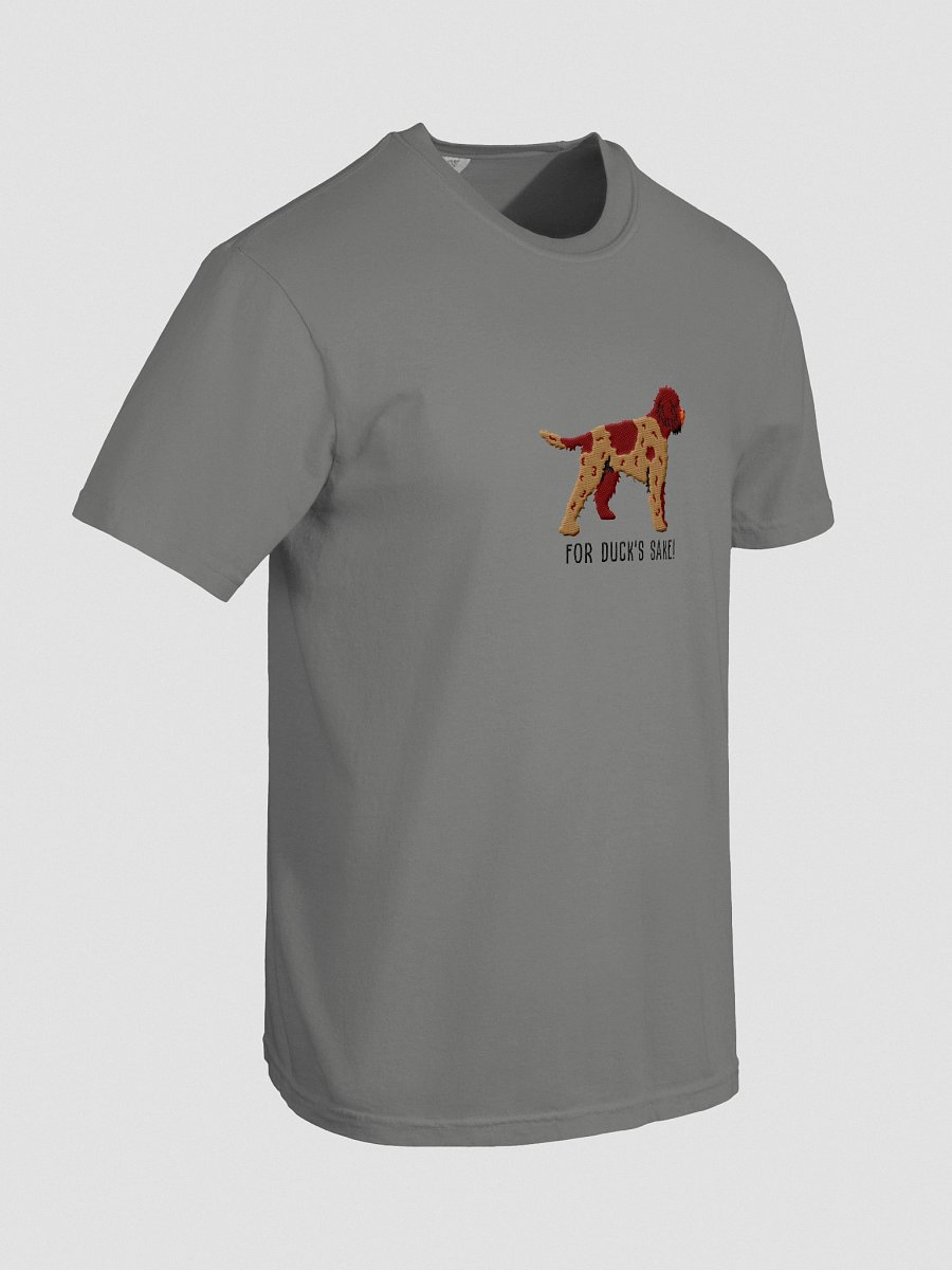 For Duck's Sake! T-Shirt(Embroidered) of a Lagotto Romagnolo(Liver Roan) product image (43)