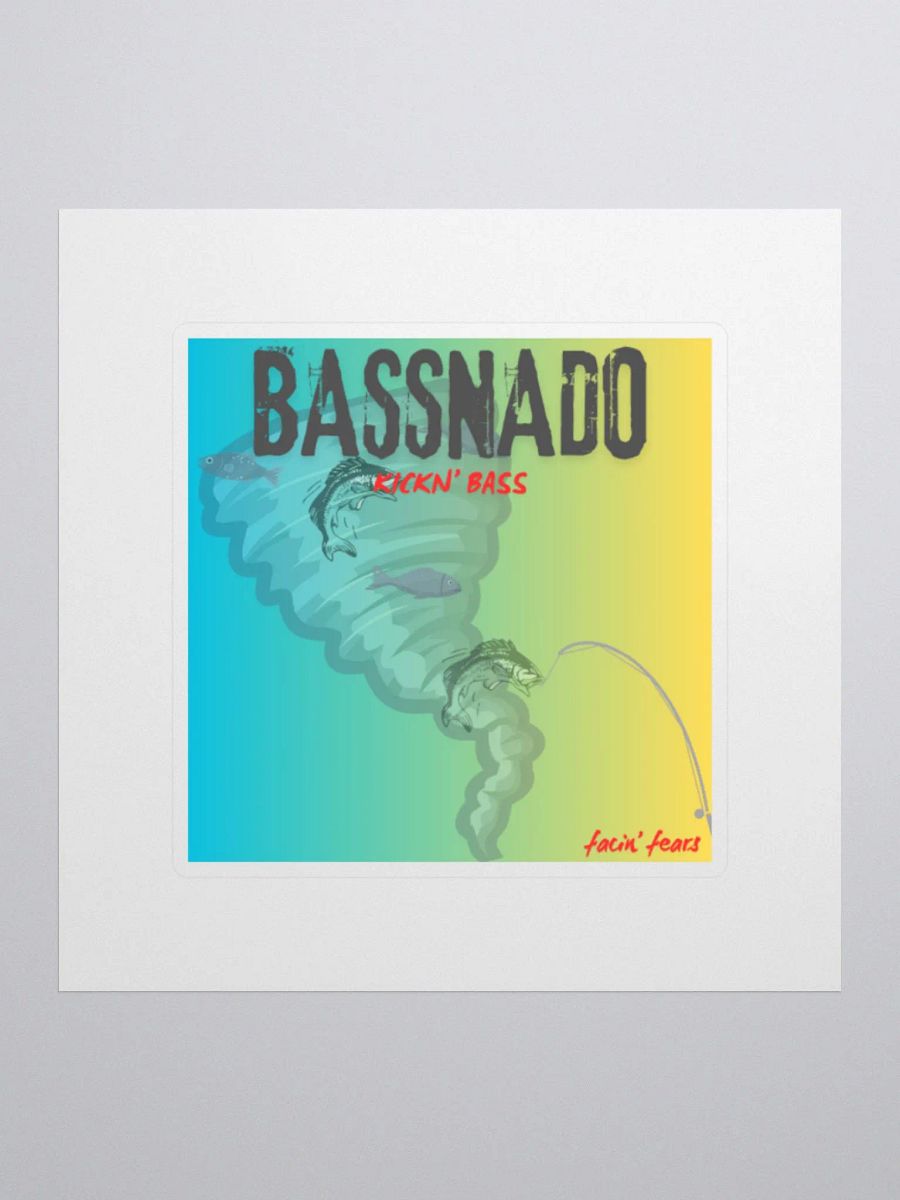 Bassnado Sticker product image (1)