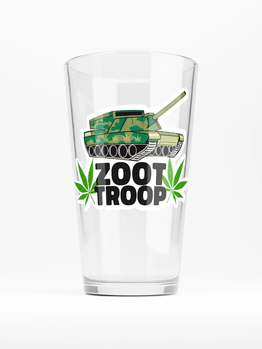 Zoot Troop small logo glass product image (1)