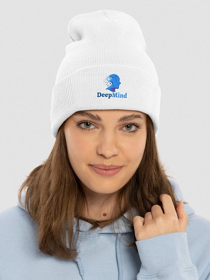 DeepMind Logo Neural Network Beanie product image (1)
