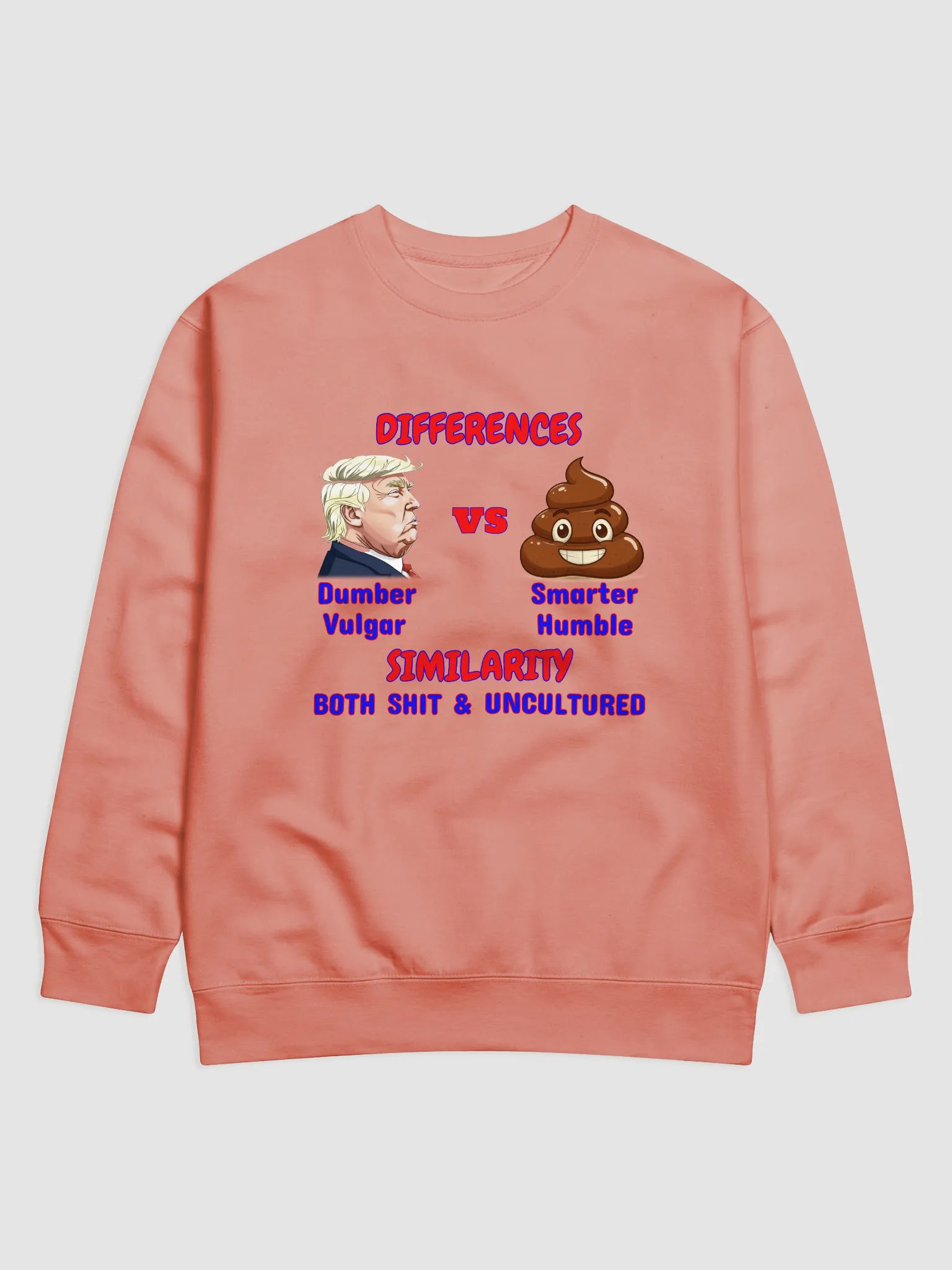 Differences & Similarity Caricature Sweatshirt product image (1)