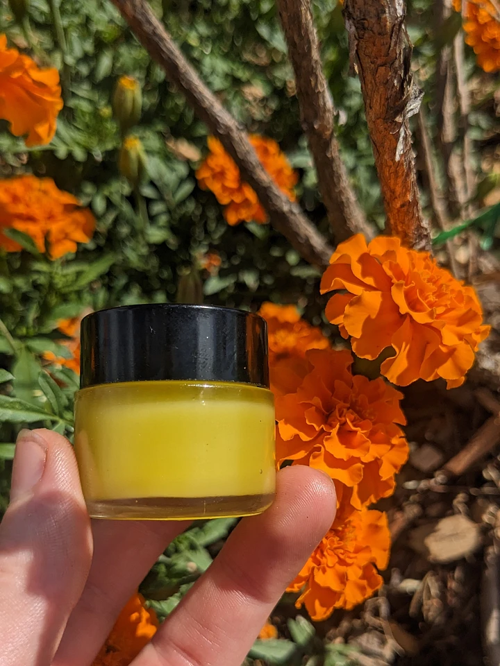 Marigold and Lavender Lip Balm product image (1)
