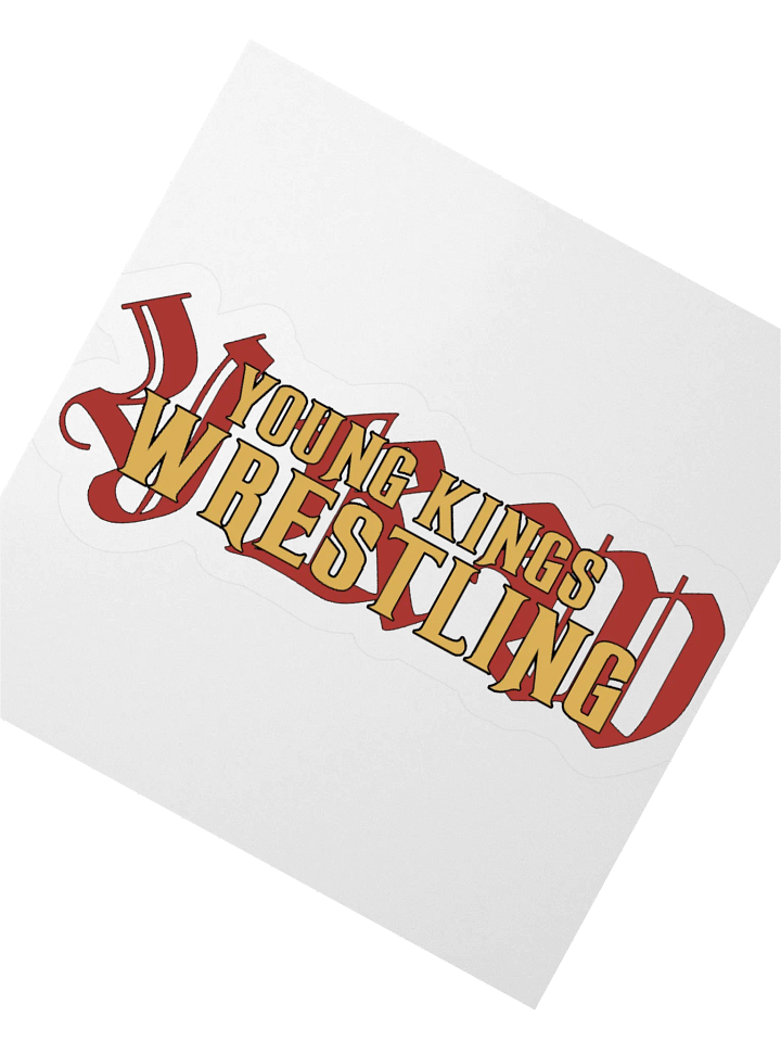 Young Kings Wrestling Logo Sticker product image (6)