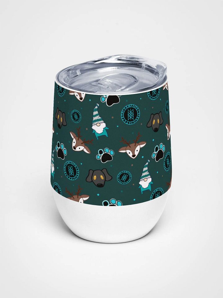Web of Wyrd Wine Tumbler 12oz product image (1)