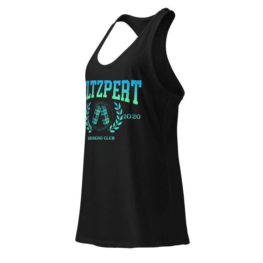 Seltzpert Drinking Club Blue Lagoon Racerback Tank top product image (3)