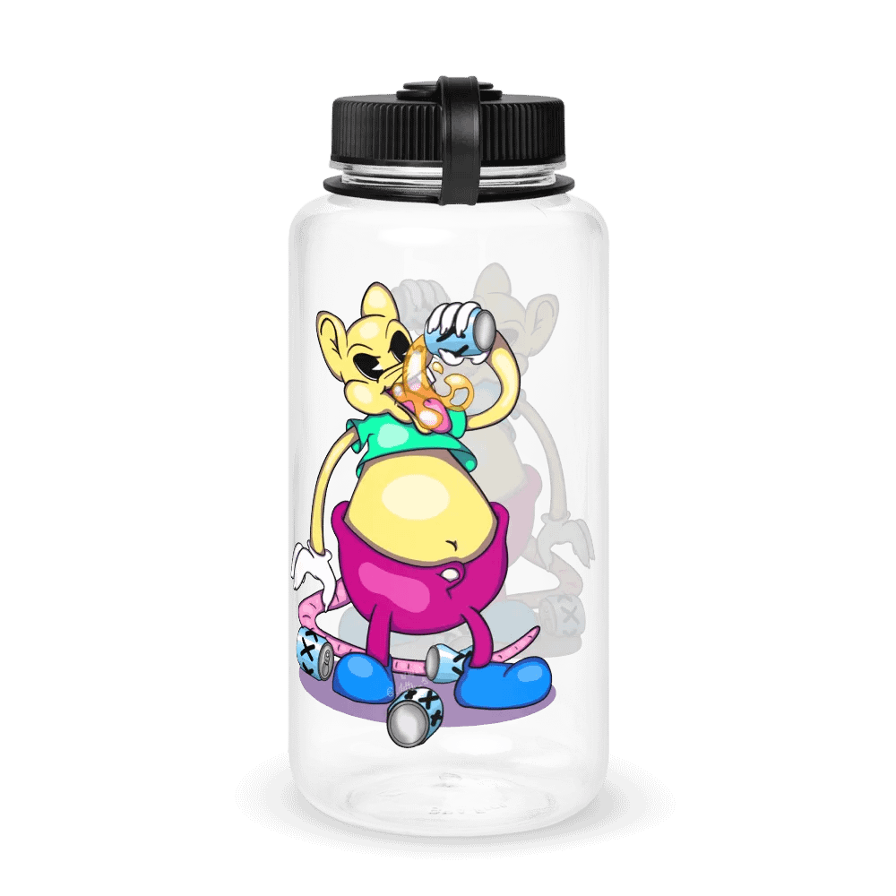 Drunk Rat Water Bottle product image (4)