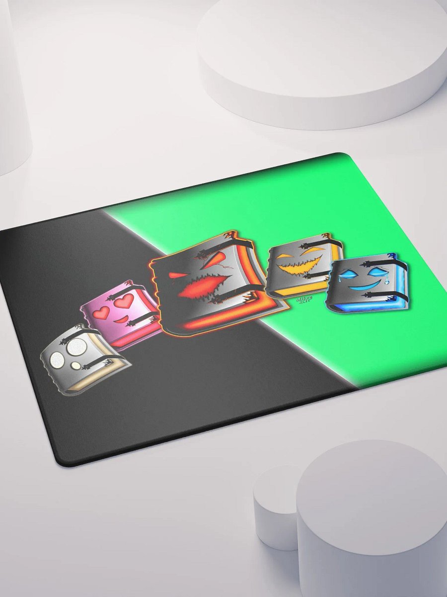 Emotionally Booked - MikeyXCIV - Mouse Pad - 18″×16″, 36″×18″ product image (4)