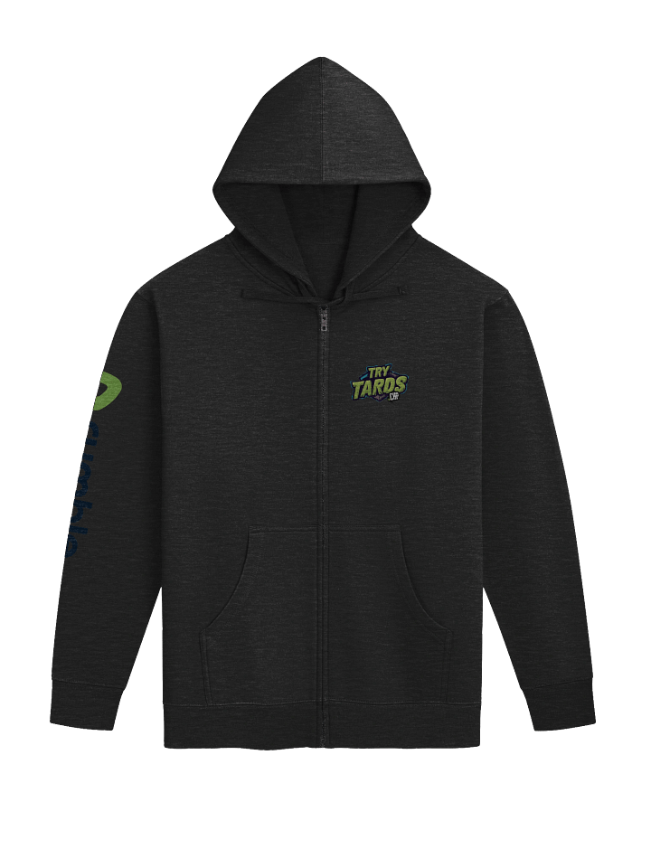 CHP Distressed Logo Fleece Zip-Up Hoodie product image (1)