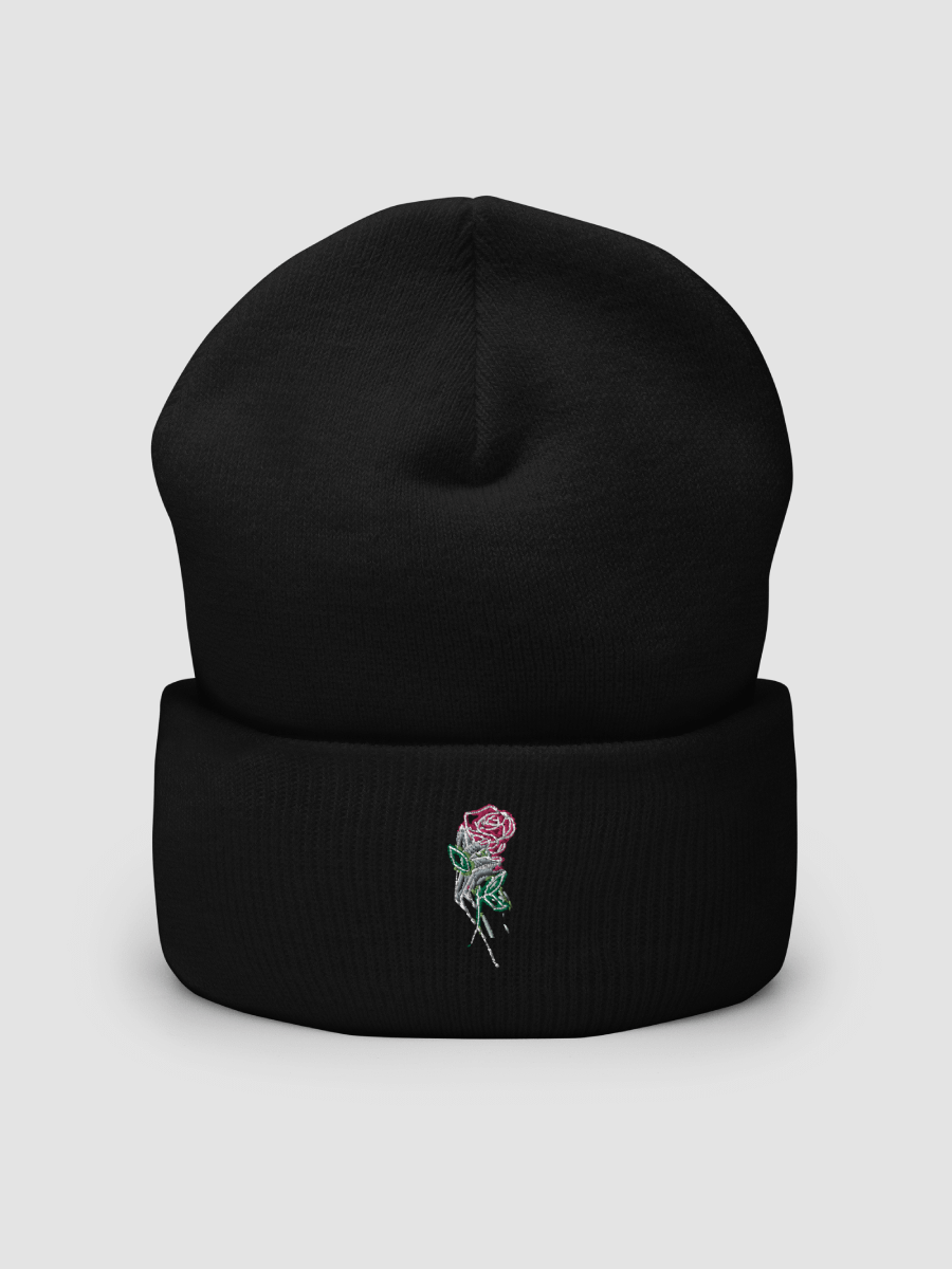 [www.Rarahsosa_] Embroidered Cuffed Beanie Yupoong 1501KC product image (2)