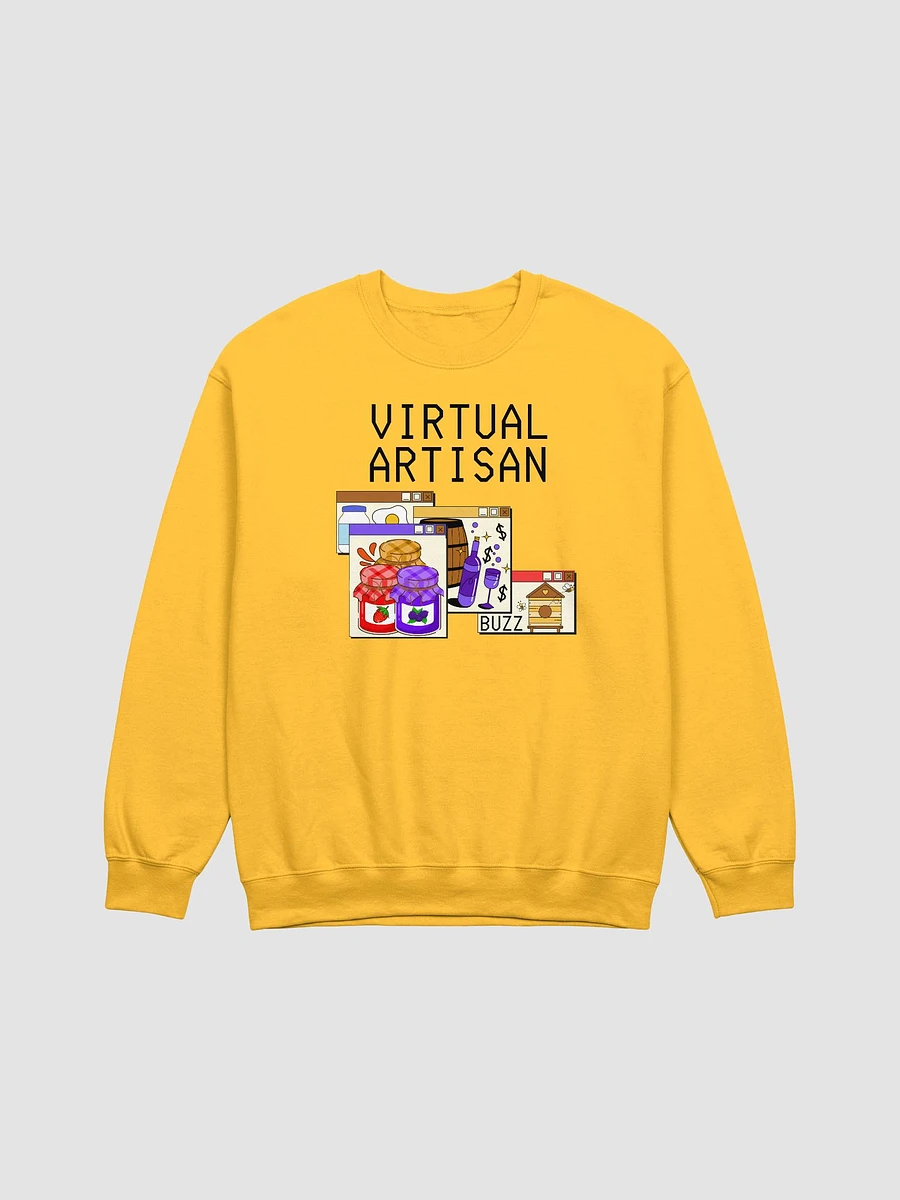 Virtual Artisan Sweatshirt - Black Text product image (2)