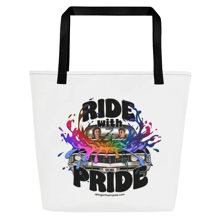Ride with Pride Tote Bag w/ Pocket product image (1)