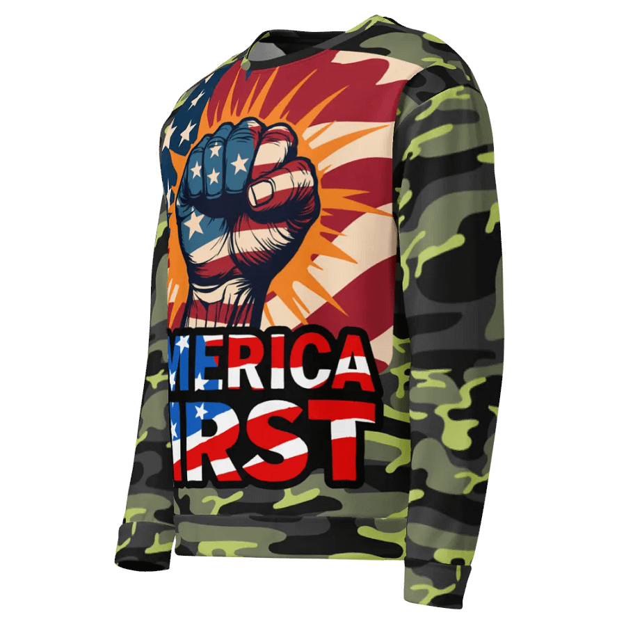 Sweatshirt: America First product image (4)