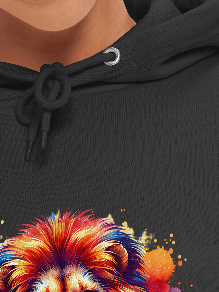 Watercolor Lion Hoodie product image (7)