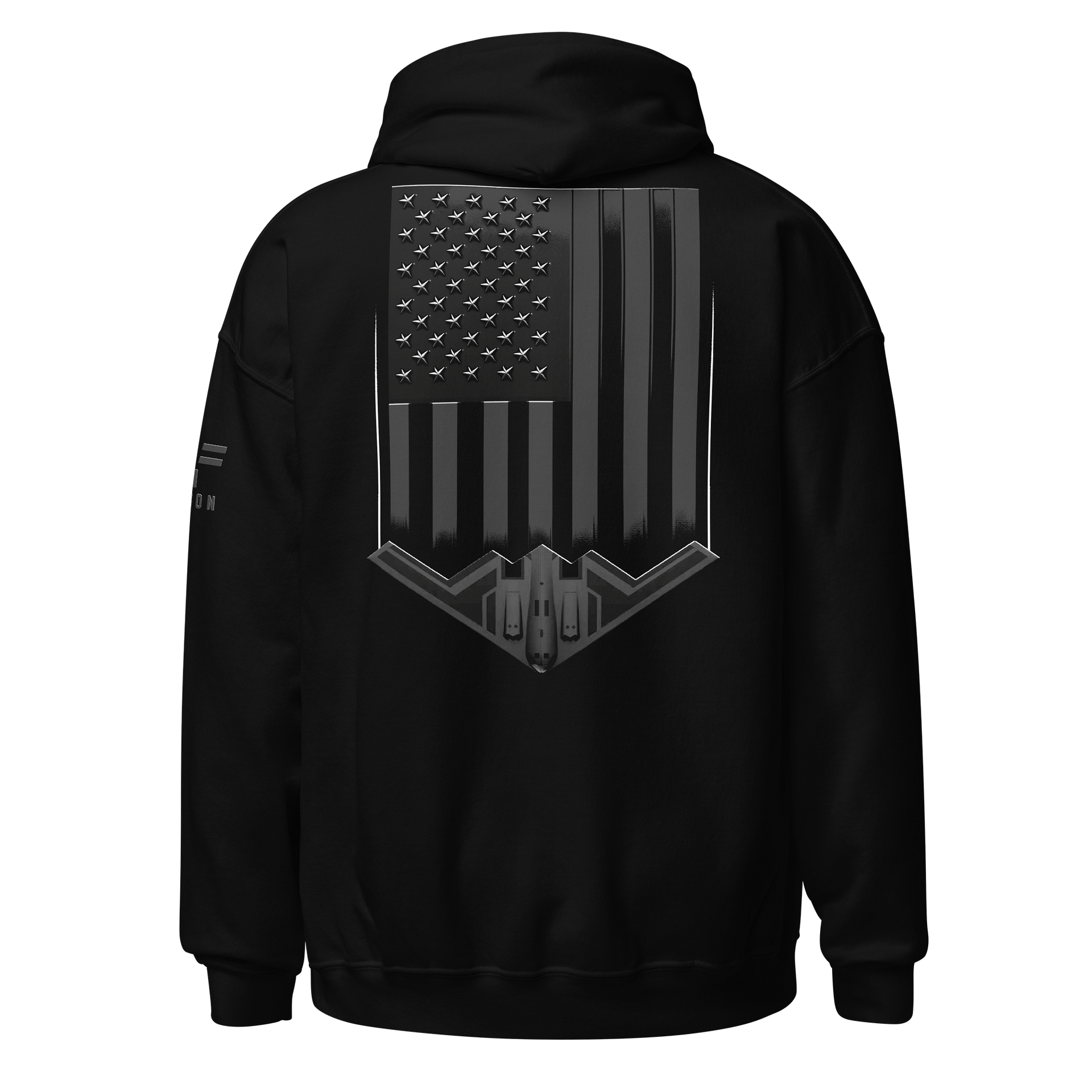 Stealth Bomber Flag Hoodie product image (1)
