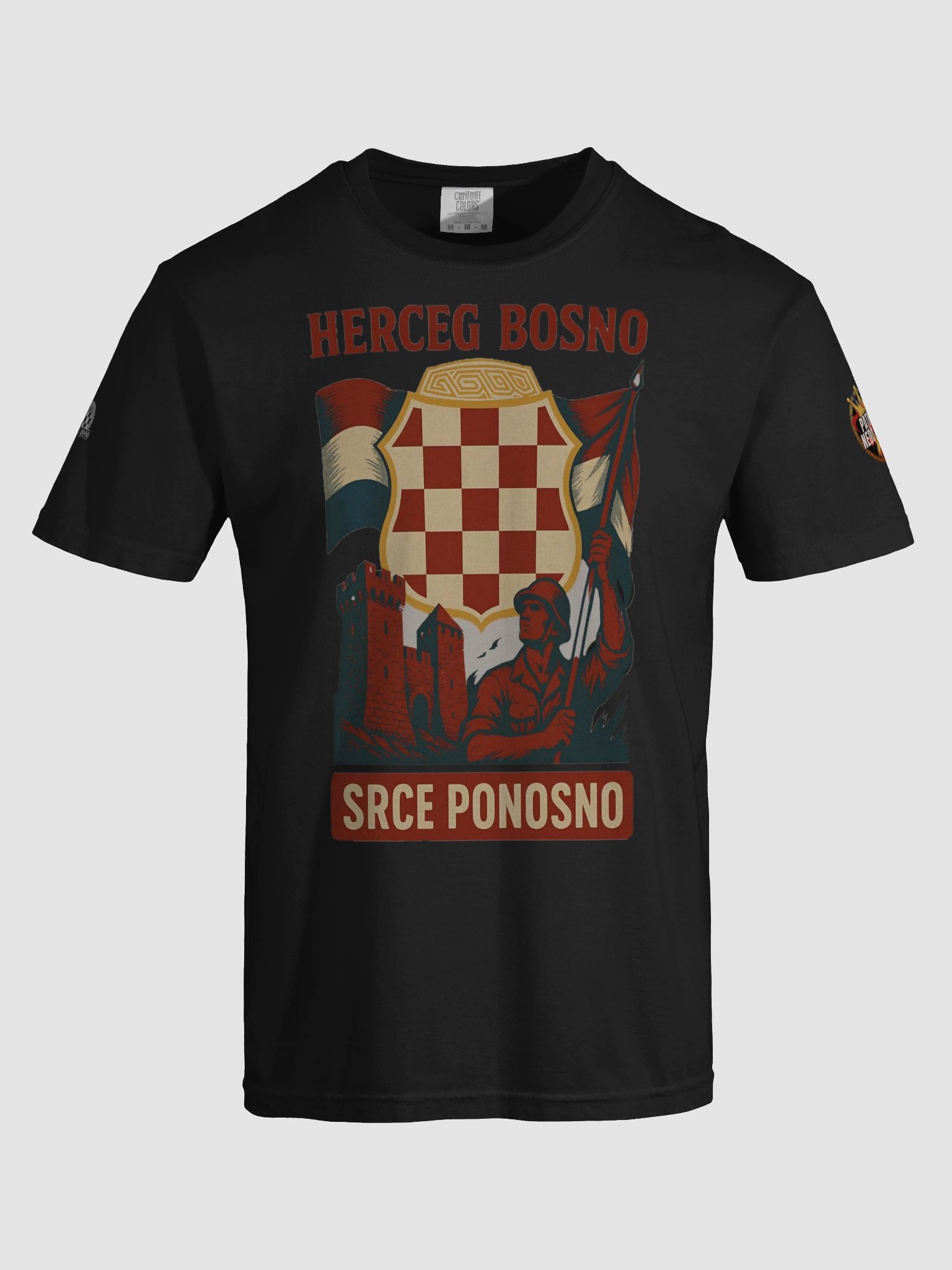 Herceg Bosna Shield Logo T-Shirt product image (21)