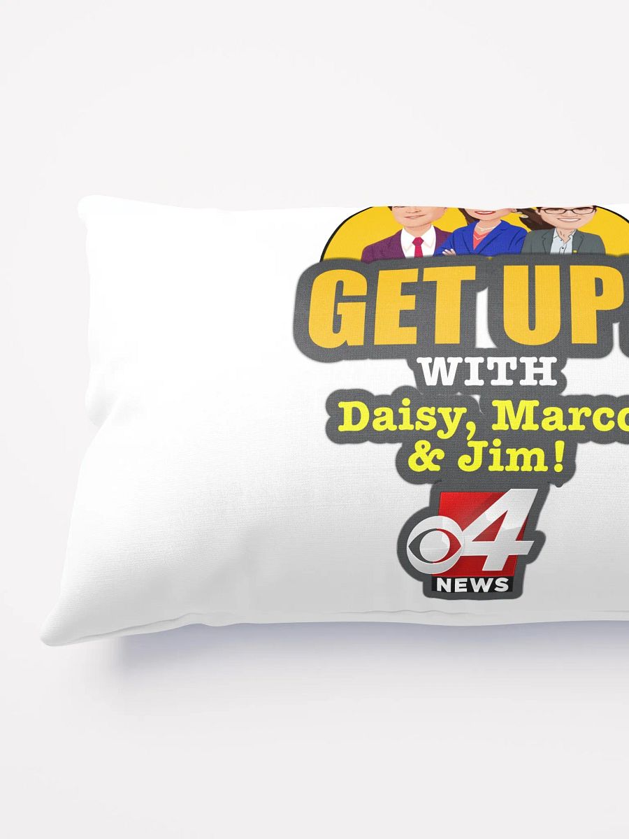 Get Up! With Daisy, Marco & Jim All-Over Print Pillow product image (3)
