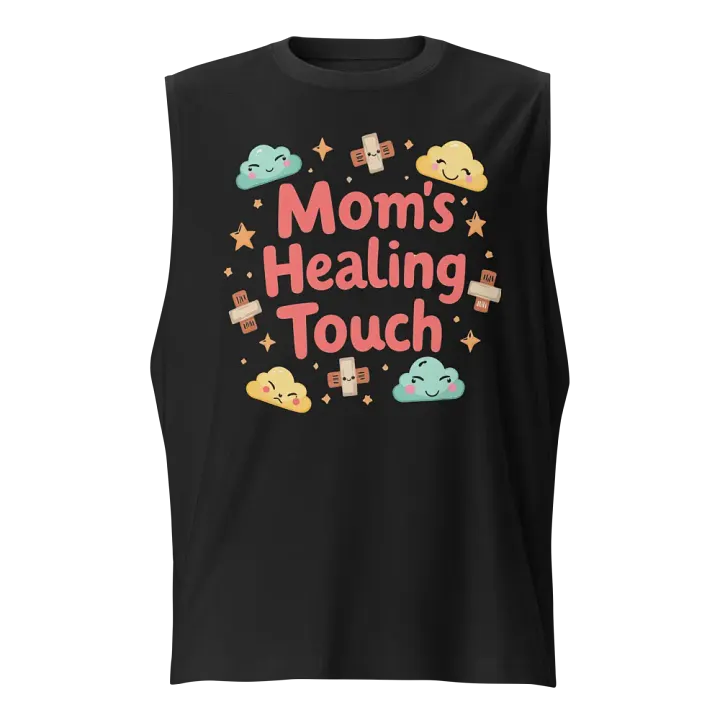 Mom's Healing Touch Muscle Tank product image (1)