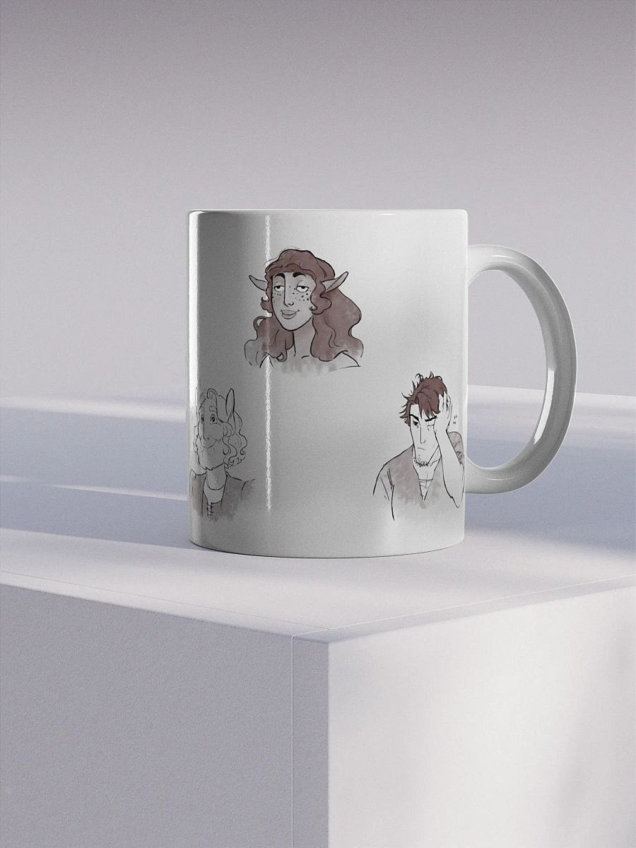 Morning Faces Glossy Mug product image (4)