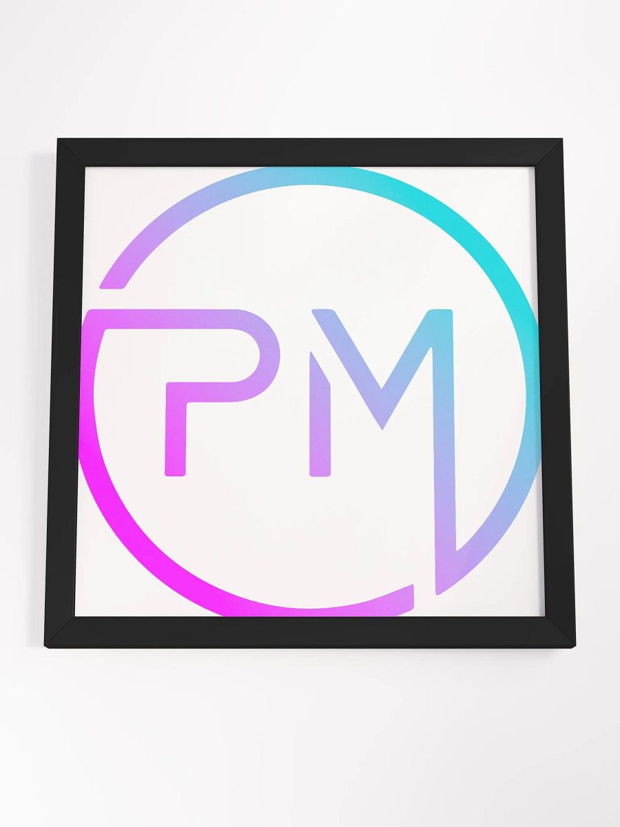 Dynamic PM Logo Framed Poster product image (4)