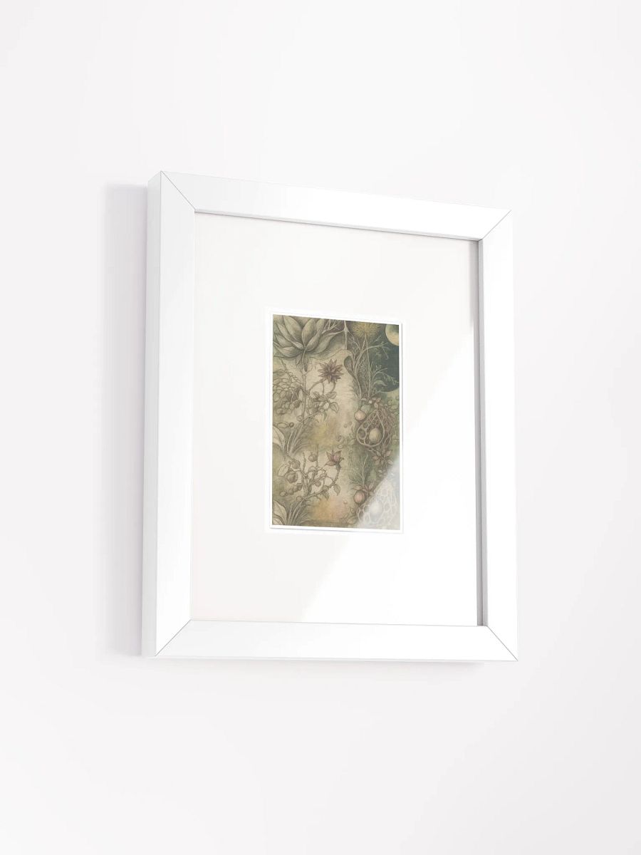 The Secret Garden Sketchbook Artprint Framed product image (2)